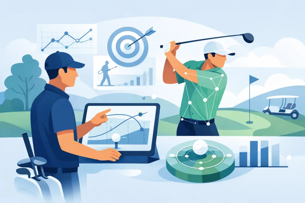 Personalised Golf Lessons With Metrics