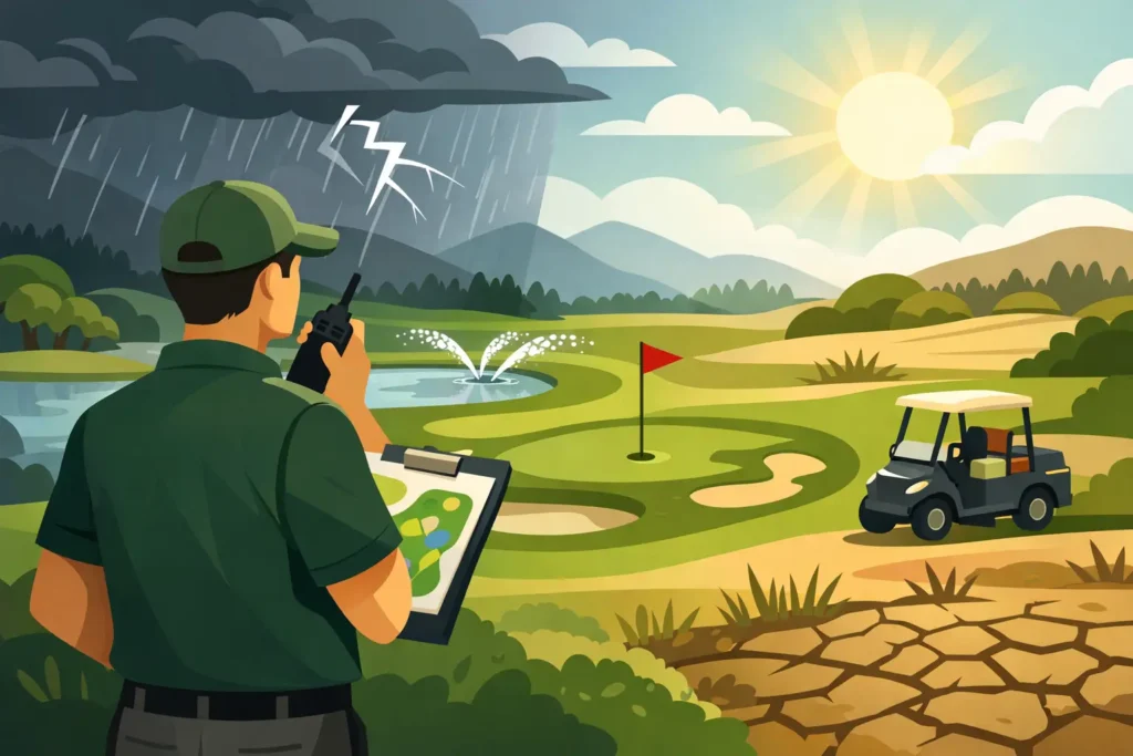 Golf Course Management Under Pressure